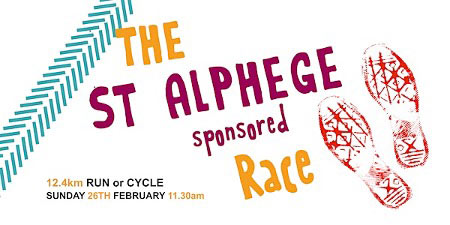 The St. Alphege Sponsored Race. 12.4km Run or Cycle.
